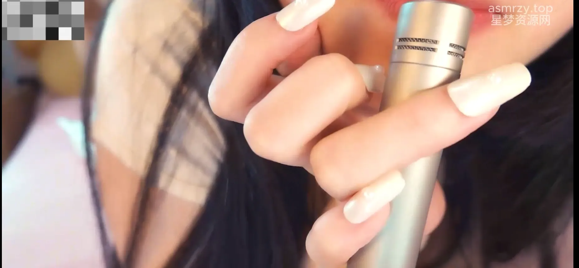 水蜜小羊喵 白裙小羊趴在床上做你的一天女友