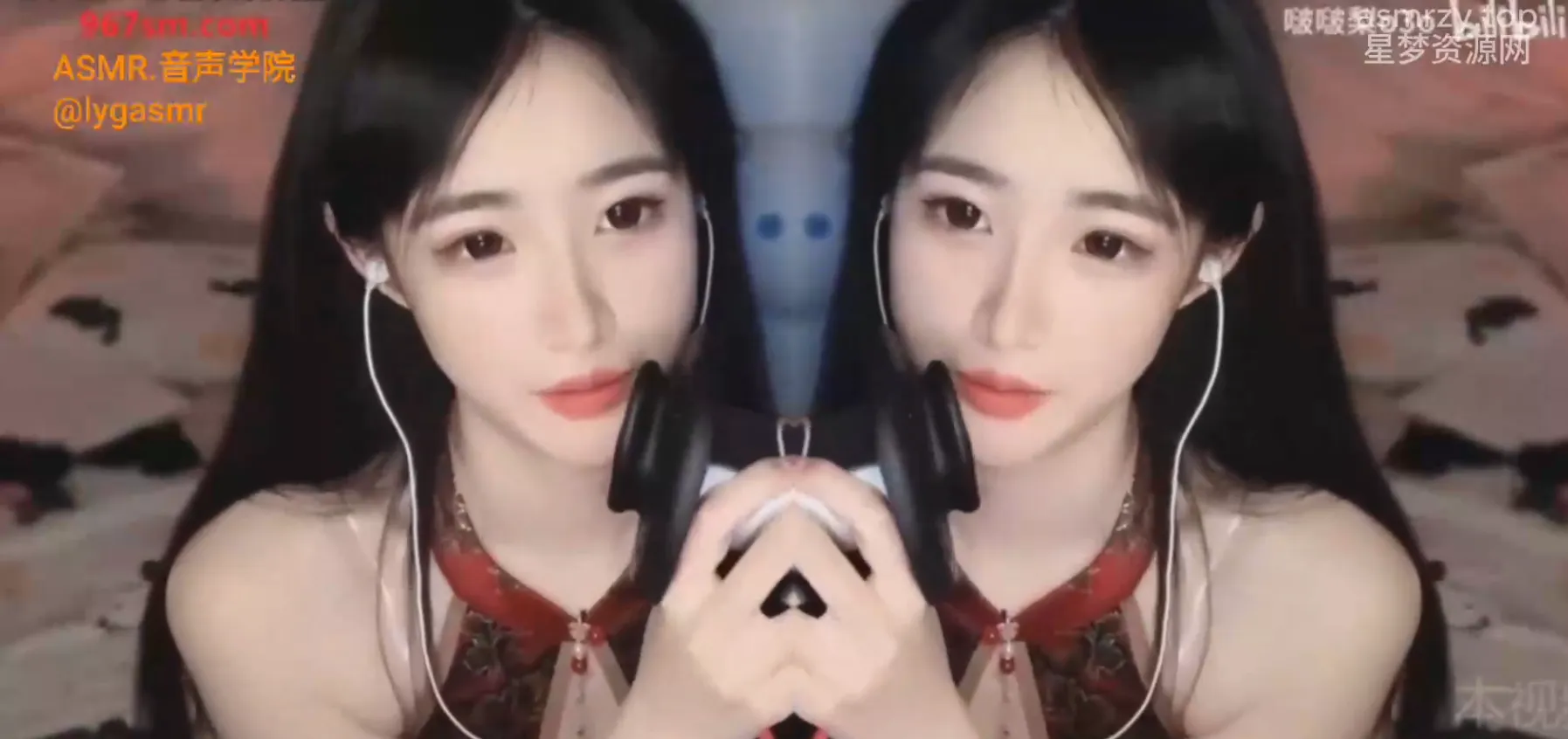 啵啵梨 双胞胎旗袍姐妹